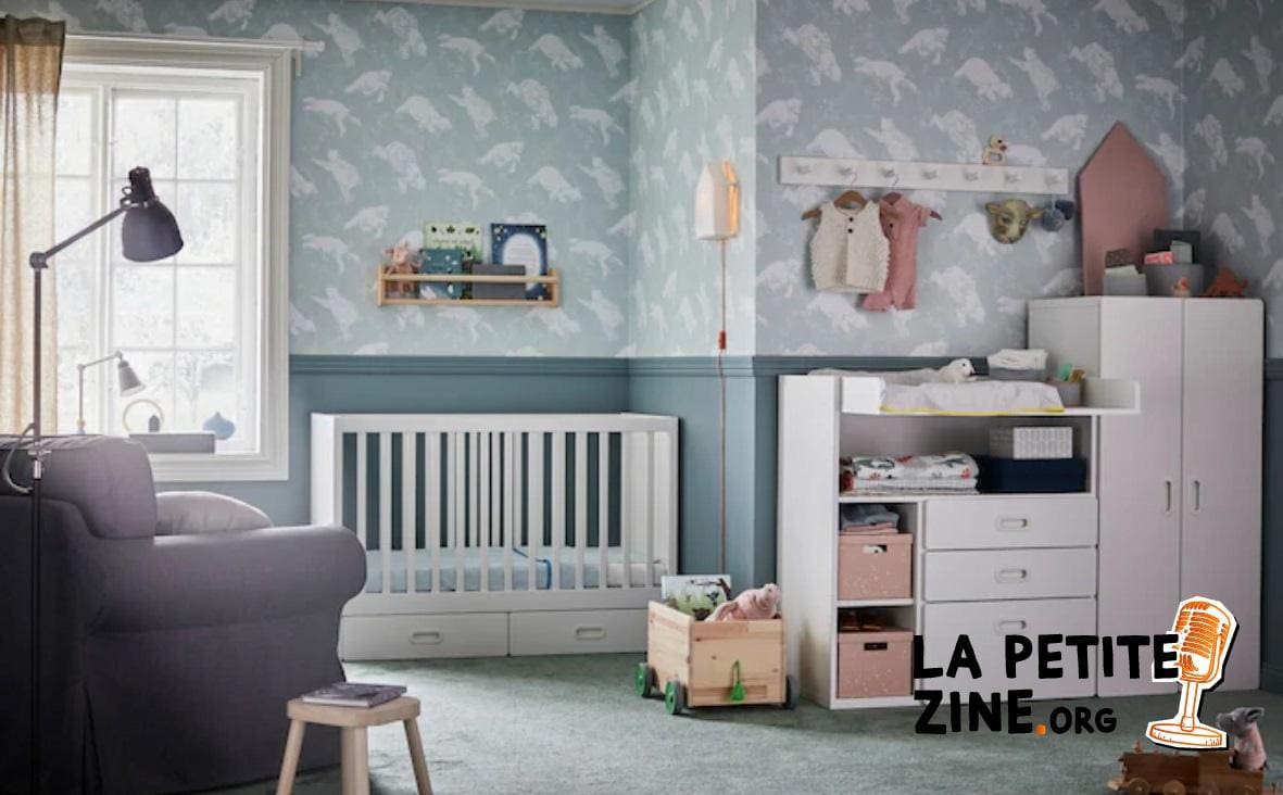 Chambre Bleue Pour Un Bébé 