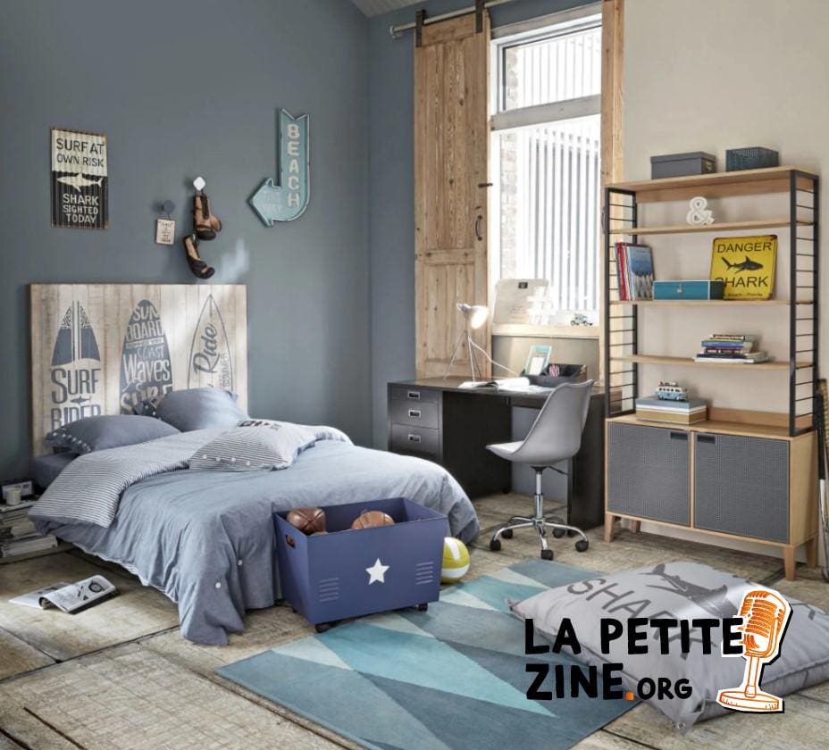 Chambre Bleue Pour Un Ado