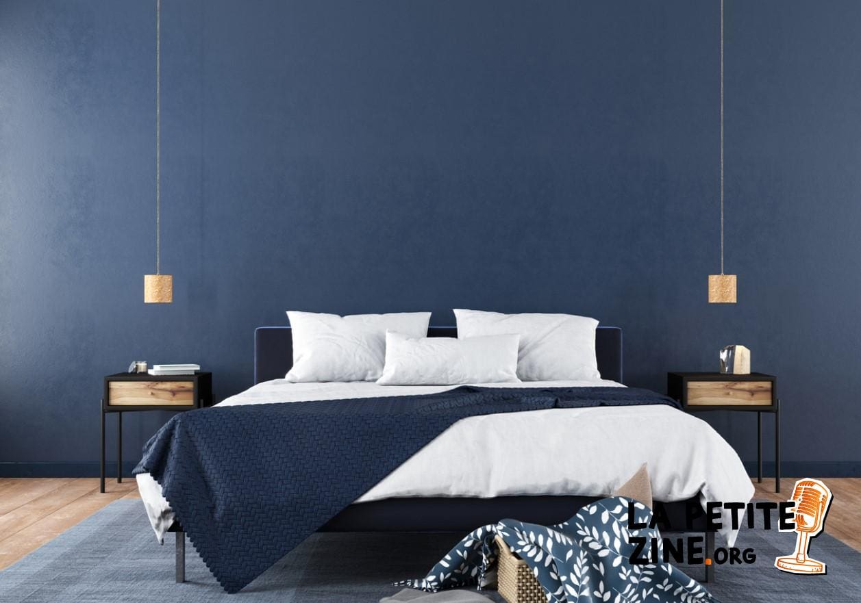 Chambre Moderne Bleue