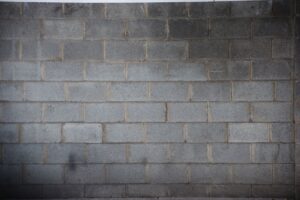mur en parpaing