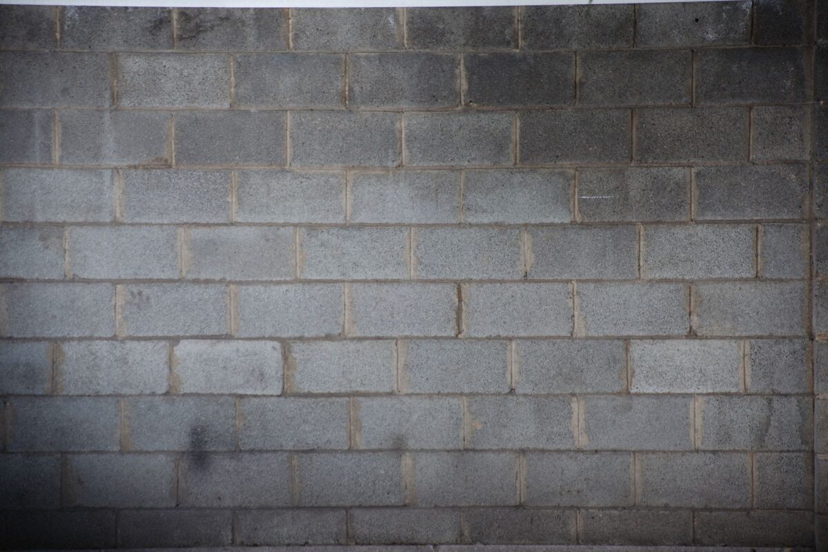 mur en parpaing