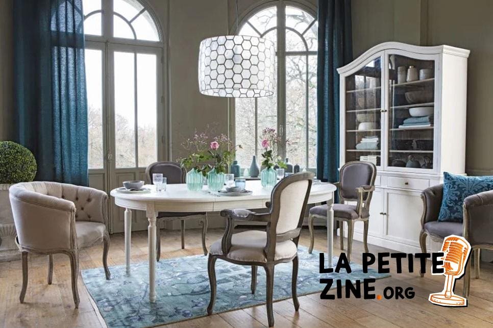 bleu Nuit Et Gris Profond 