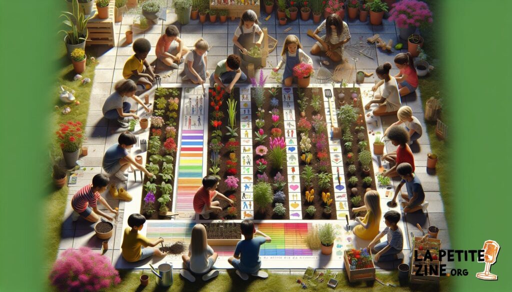 Comment initier les enfants au jardinage maternelle grâce à une fiche pratique ?