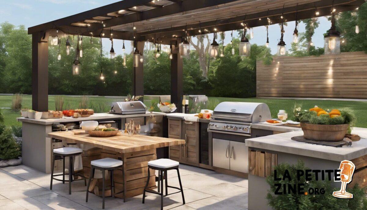 découvrez les meilleures idées pour aménager une cuisine extérieure fonctionnelle et esthétique. inspirez-vous de nos conseils sur le choix des matériaux, l'agencement des espaces et les équipements indispensables pour profiter pleinement de vos repas en plein air.