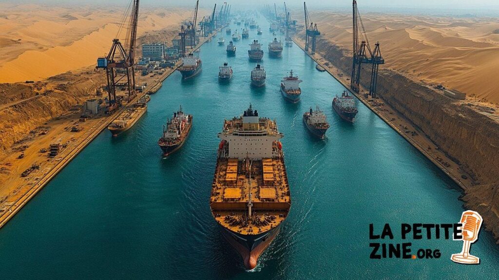 Canal de Suez : Artère économique mondiale et pivot stratégique des échanges commerciaux