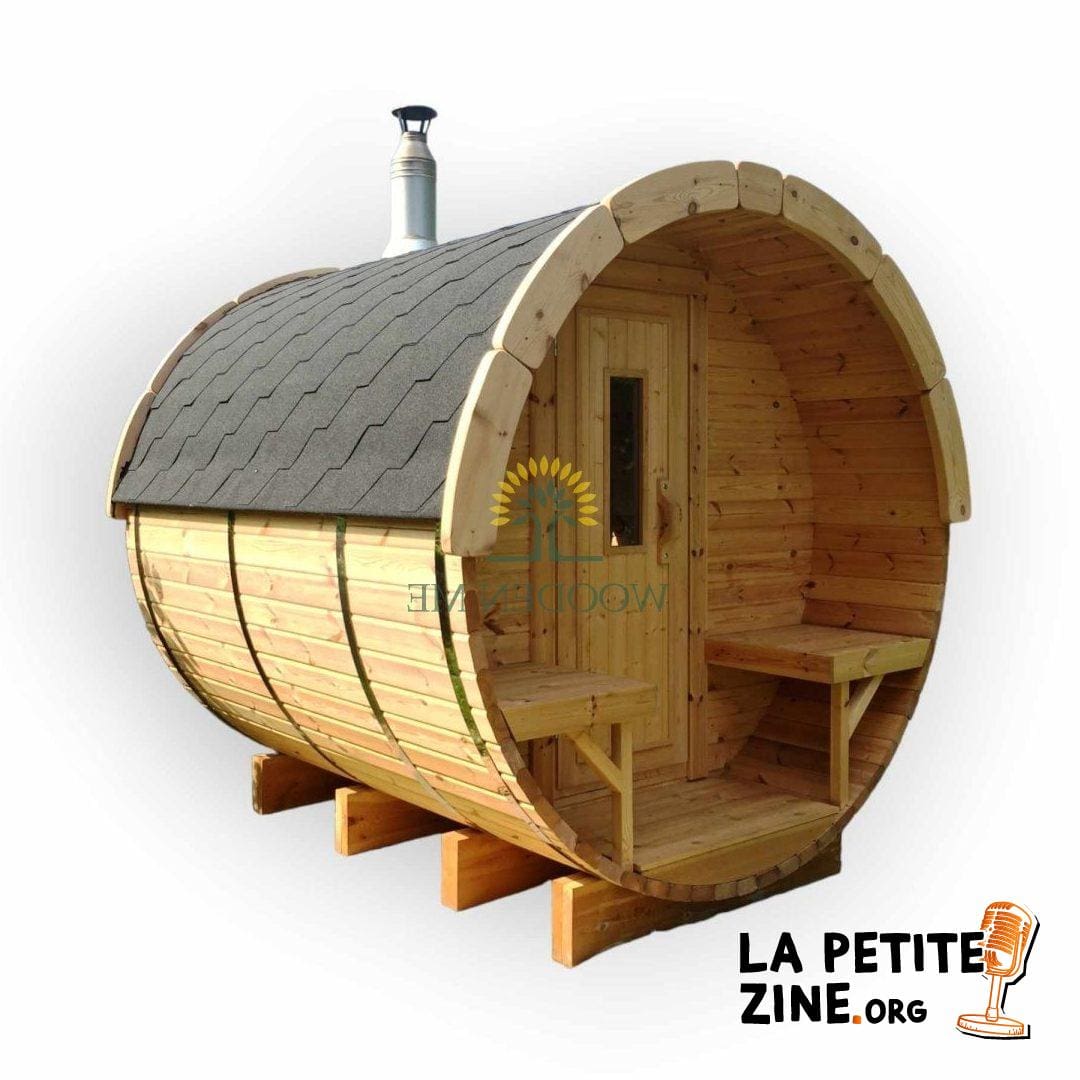 Comment utiliser un tonneau en métal comme élément de décoration ?