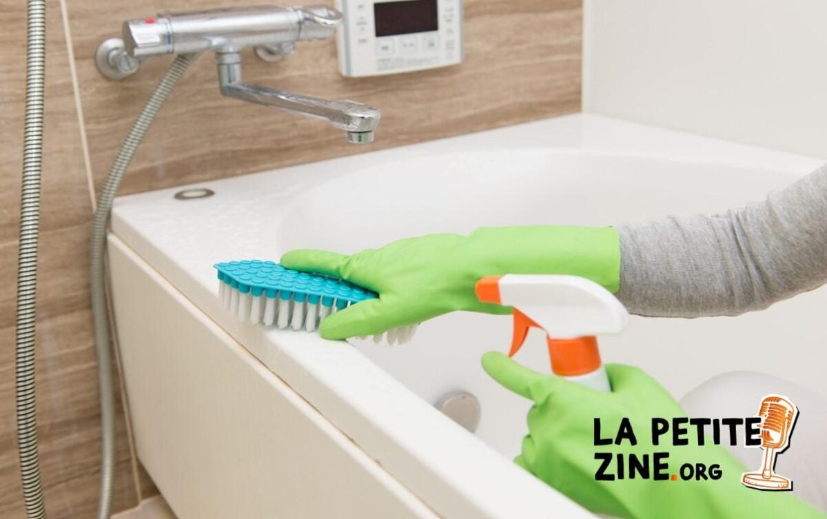 Comment retirer les taches de rouille dans la baignoire ?