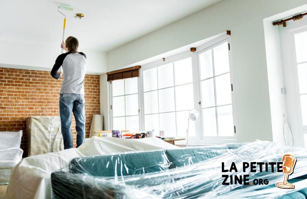 Comment peindre efficacement un plafond à la perche ?